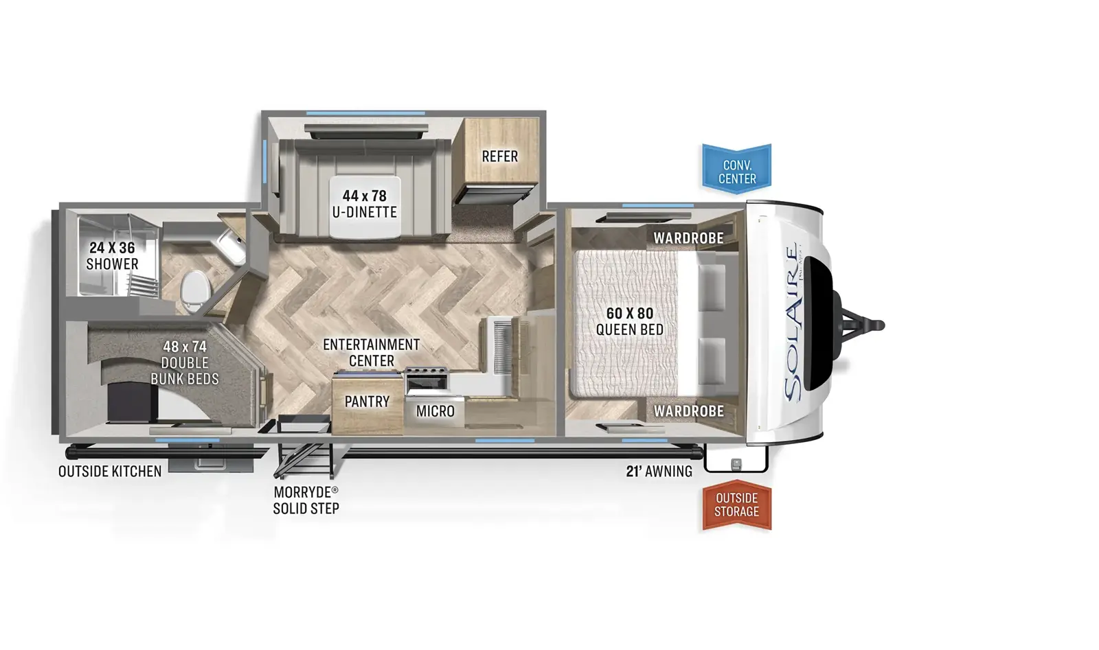 243BHS Floorplan Image